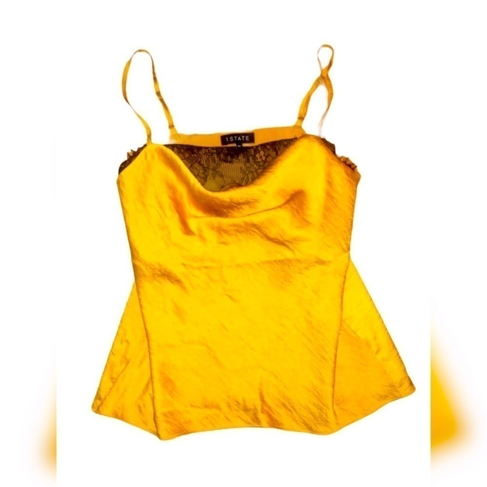 1. State lace top